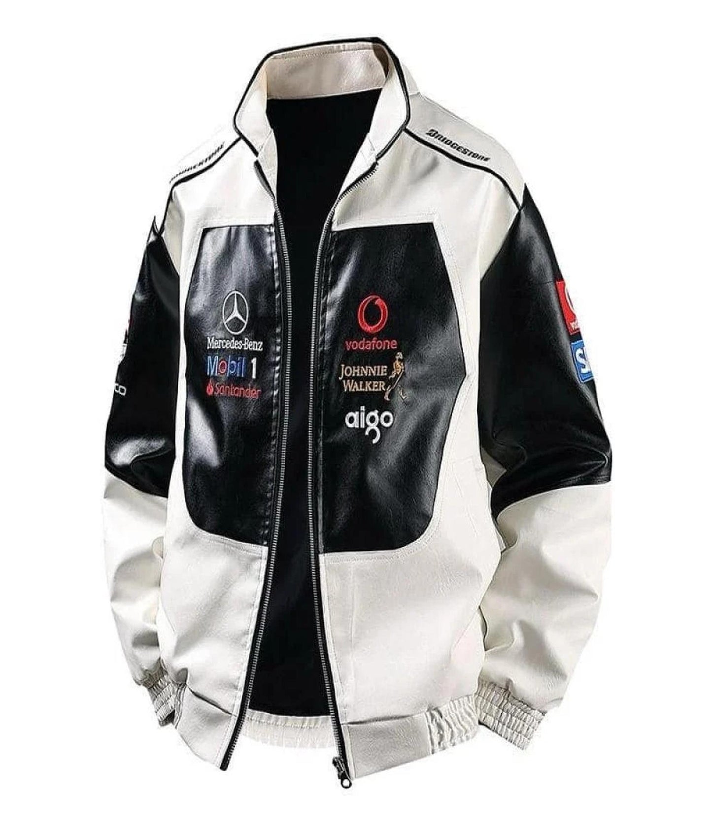 Premium Mercedes Jacket (White)