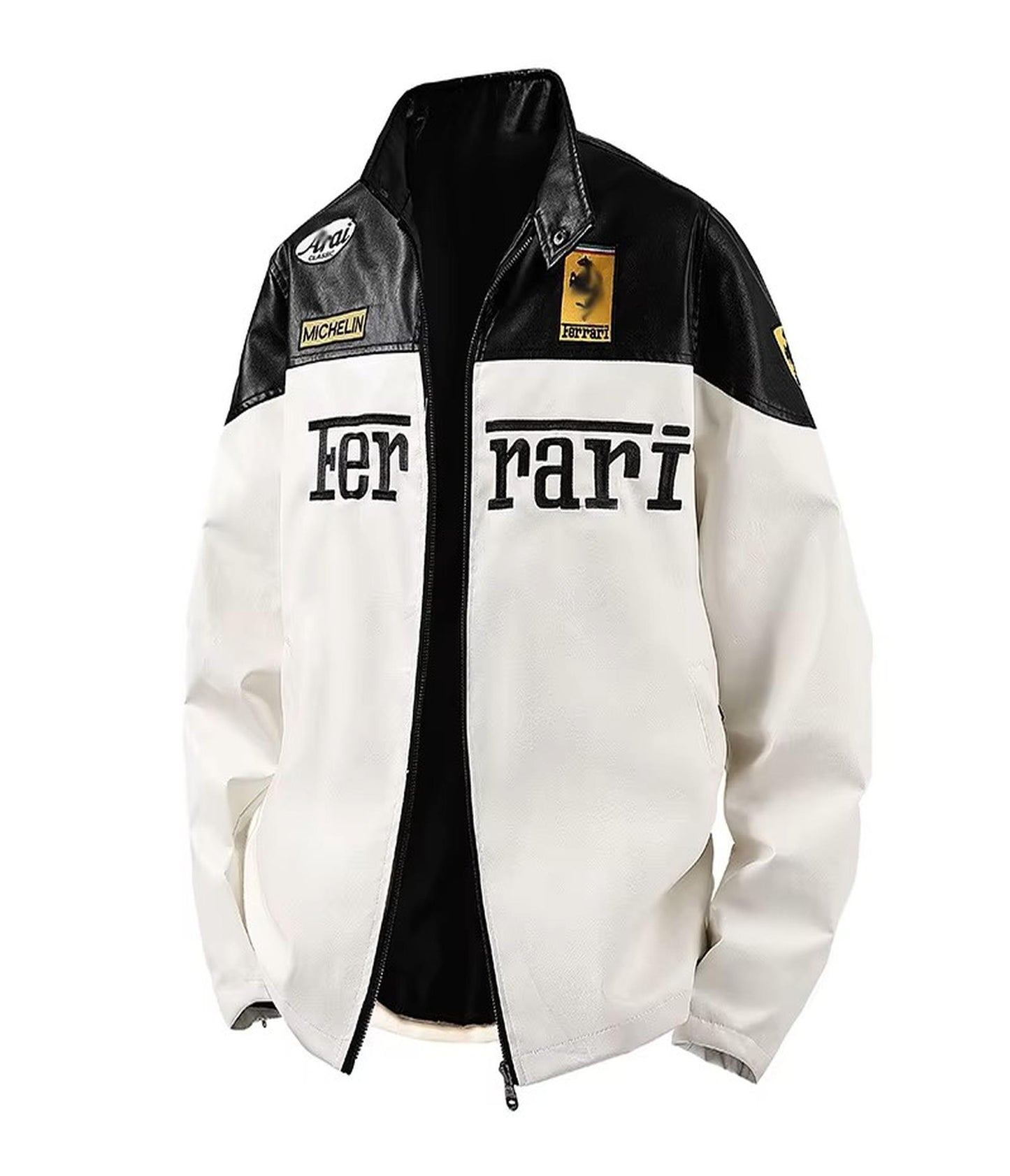 Premium Ferrari Jacket 2.0 (Black&White)