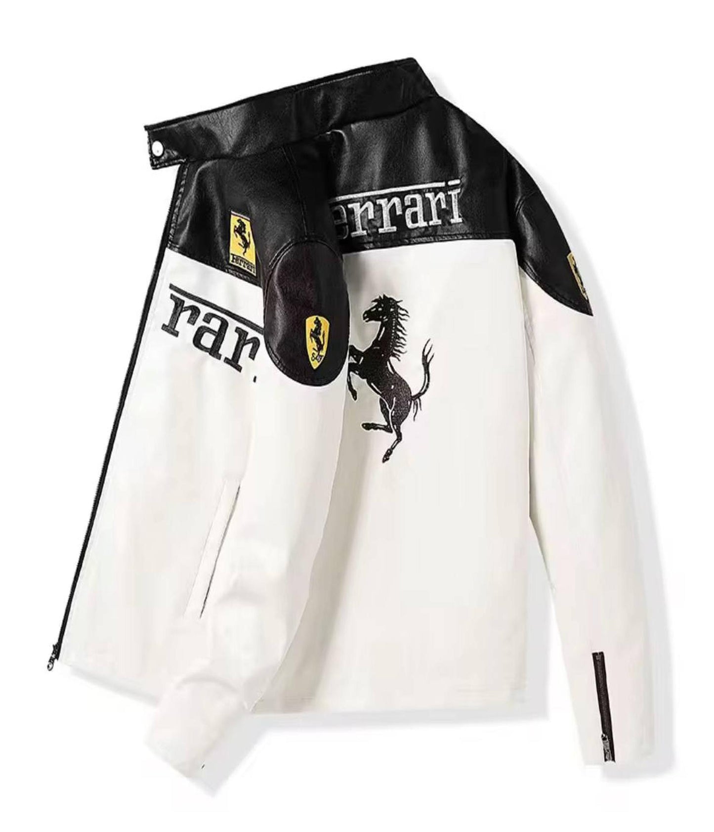 Premium Ferrari Jacket 2.0 (Black&White)